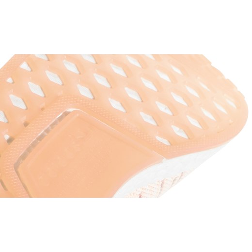 Różowe buty sportowe damskie Adidas do biegania nmd 