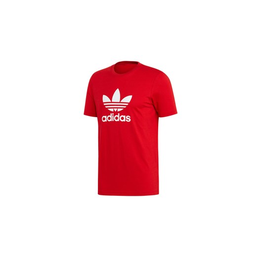 Koszulka sportowa Adidas z bawełny czerwona 