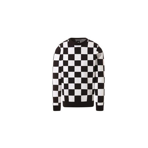 Vans Checker Sweater Black White  Vans M Shooos.pl