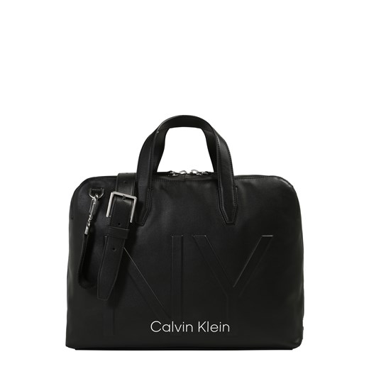 Calvin Klein torba na laptopa skórzana 