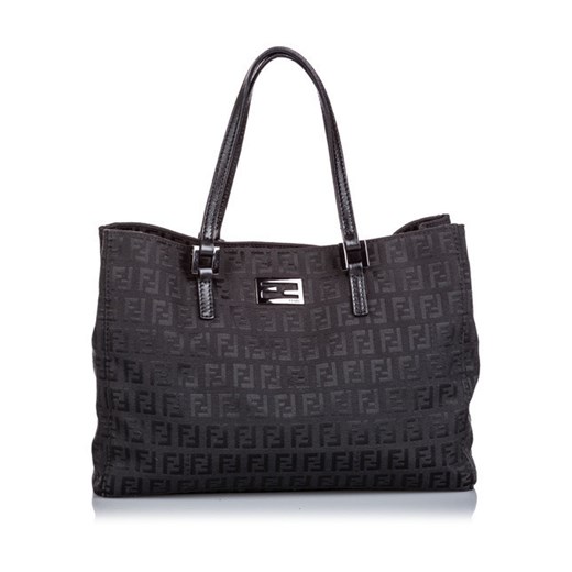 Shopper bag Fendi Vintage z tłoczeniem bez dodatków