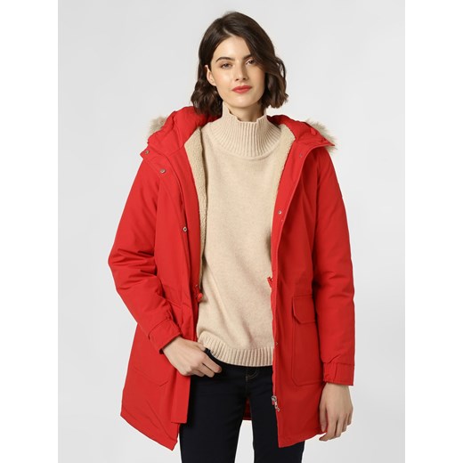 Płaszcz damski czerwony Calvin Klein 