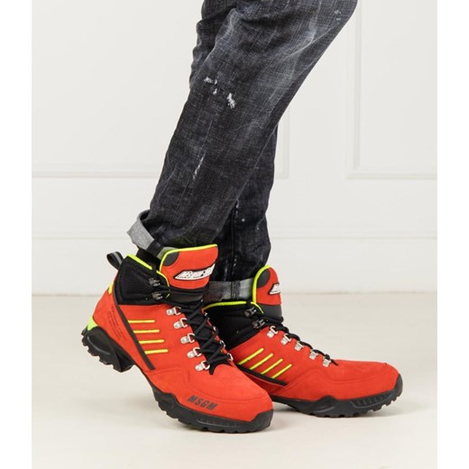 Buty trekkingowe męskie Msgm sznurowane na zimę sportowe 