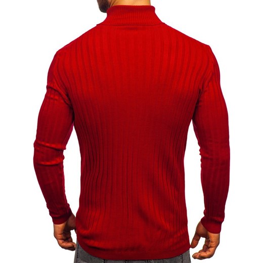 Denley sweter męski bez wzorów 