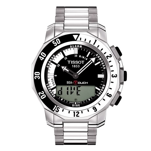 Srebrny zegarek Tissot 