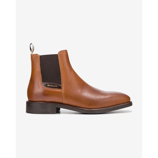Gant James Buty do kostki Brązowy Pomarańczowy
