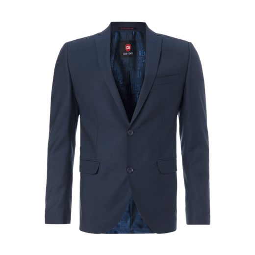 Marynarka na o kroju slim fit z czystej żywej wełny Cg - Club Of Gents  48 Peek&Cloppenburg 