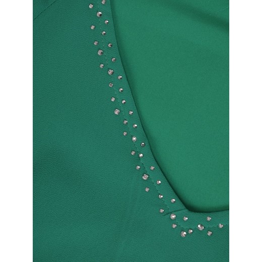 Sukienka Modbis zielona szyfonowa 