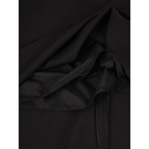 Sukienka damska 17468, czarna kreacja z modnymi rękawami.