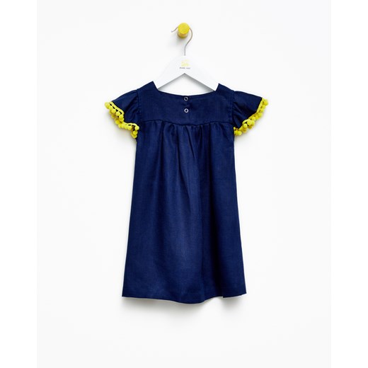 Odzież dla niemowląt niebieska Banana Kids z tkaniny 