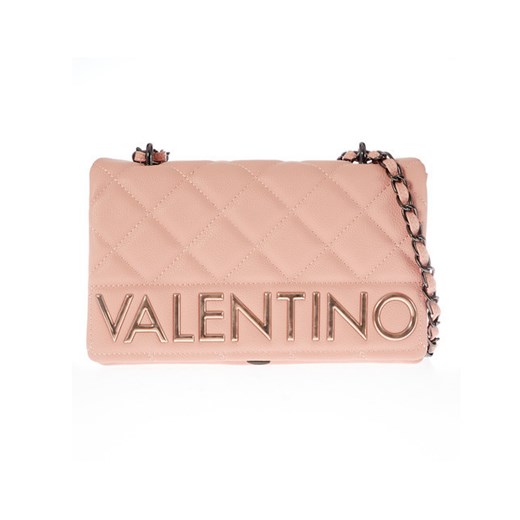 Kopertówka różowa Valentino By Mario elegancka mała bez dodatków 