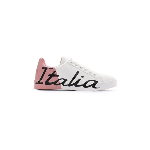 Biało-Różowe Sneakersy Hashtag