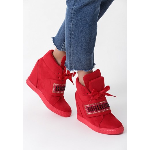 Czerwone Sneakersy Stop Me Now
