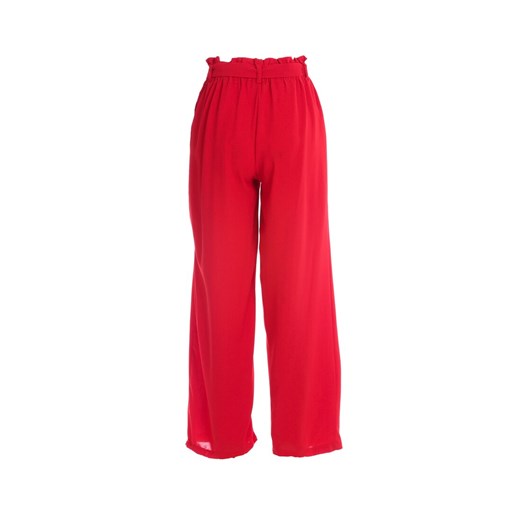 Czerwone spodnie damskie Born2be 