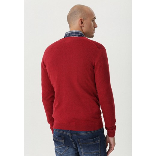 Sweter męski czerwony Born2be 