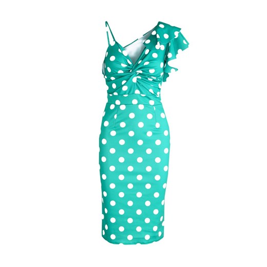 Zielona Sukienka I Like Dots