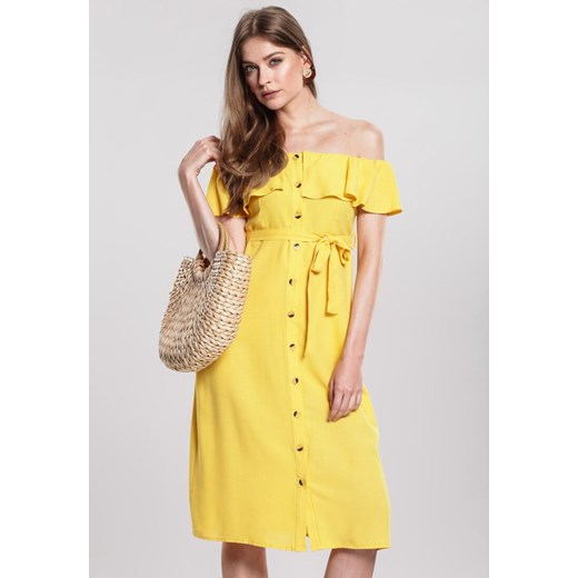 Żółta Sukienka Marketable