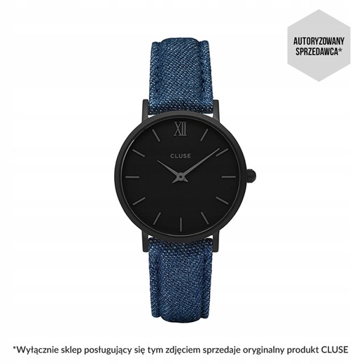 Cluse Zegarek Damski Minuit Blue Denim CL30031