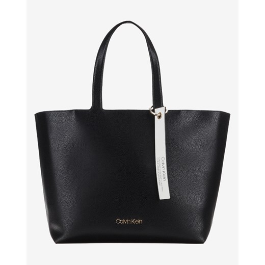 Shopper bag Calvin Klein na ramię bez dodatków 