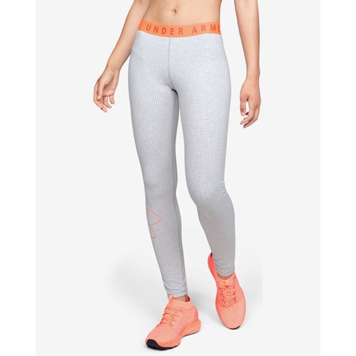 Under Armour Favorite Legginsy Biały Szary Under Armour XS okazyjna cena BIBLOO