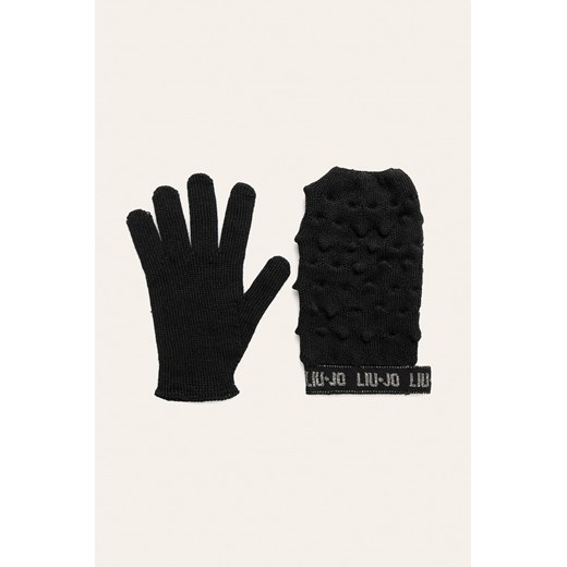 Rękawiczki czarne Liu jo 