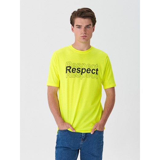 House - T-shirt z napisem - Żółty House  L 