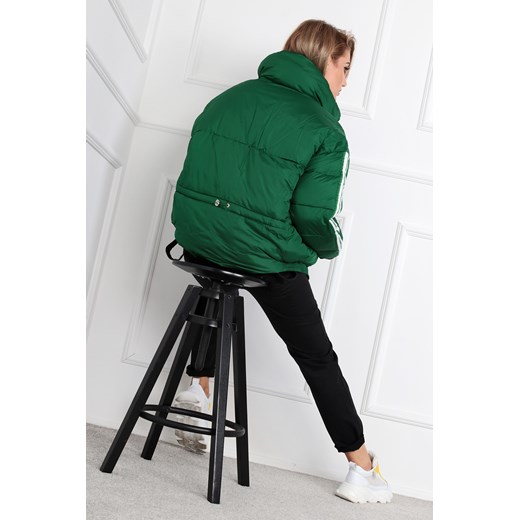 kurtka o oversize'owym kroju z dużym kołnierzem Ptakmoda.com U