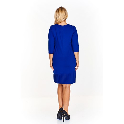 Elegancka sukienka z plisowanym dołem Ptakmoda.com 44