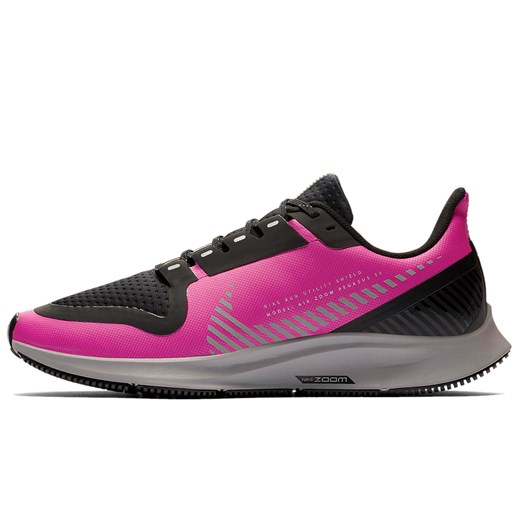 Buty sportowe damskie Nike do biegania zoom sznurowane płaskie bez wzorów 