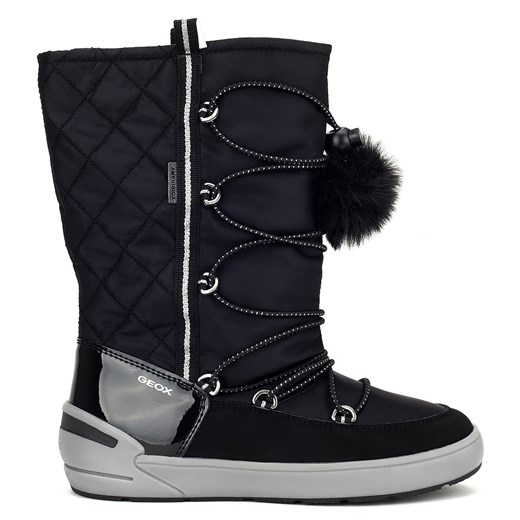 Buty zimowe dziecięce Geox czarne 