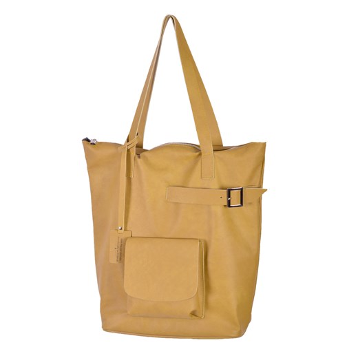 Shopper bag Designs Fashion matowa na ramię 