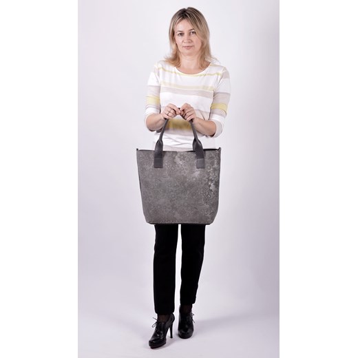 Shopper bag Designs Fashion bez dodatków na ramię duża 