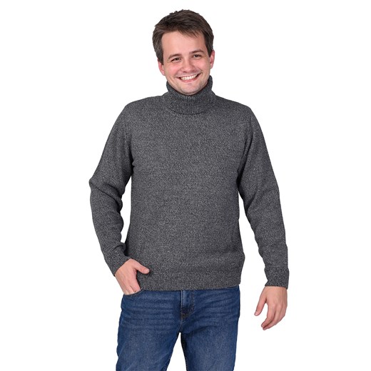 Felix golf - popiel - M ze sklepu Swetry Lasota w kategorii Swetry męskie - zdjęcie 76865363