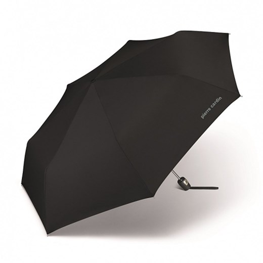 Czarny parasol Pierre Cardin bez wzorów 