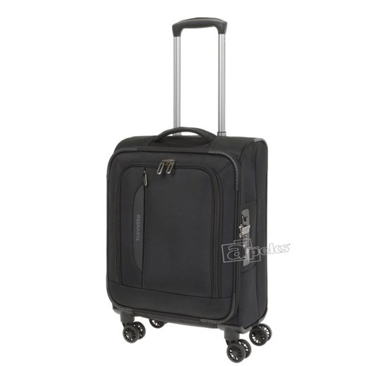 Travelite Crosslite mała walizka kabinowa / laptop 14'' / czarny
