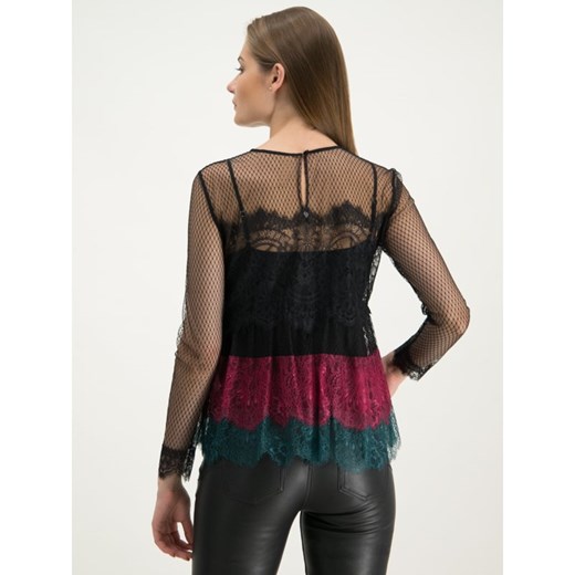 Bluzka damska Twinset z okrągłym dekoltem boho
