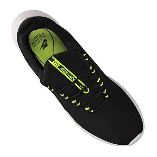 Buty sportowe męskie czarne Nike z zamszu 