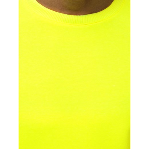Bluza męska Ozonee żółta na jesień 