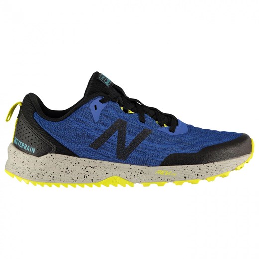 Buty sportowe męskie New Balance niebieskie sznurowane 