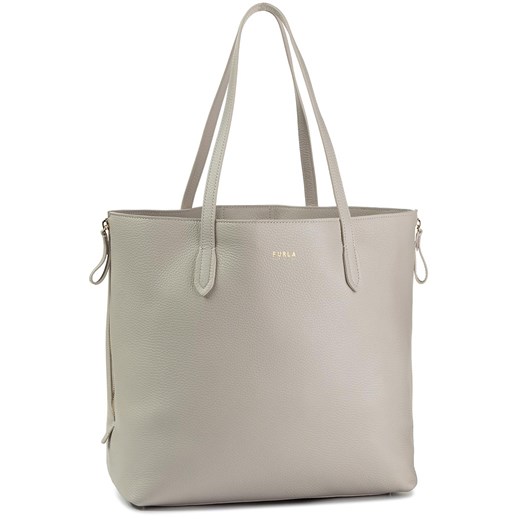 Shopper bag Furla na ramię bez dodatków elegancka 