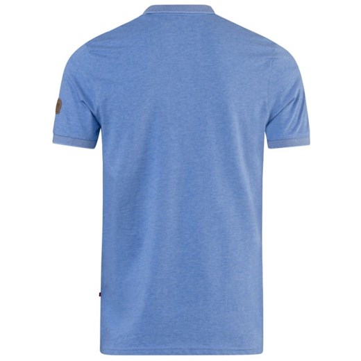 T-shirt męski niebieski Duke z krótkim rękawem wiosenny 
