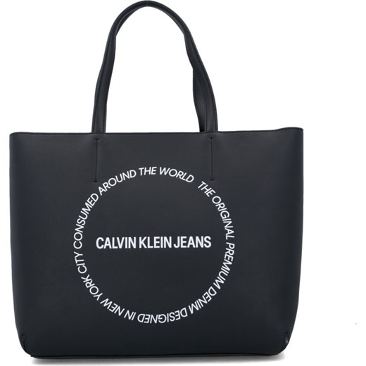 Shopper bag Calvin Klein bez dodatków duża 