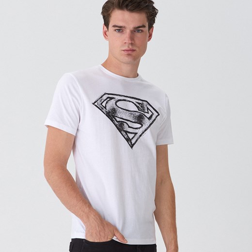 House - T-shirt Superman - Biały  House XL 