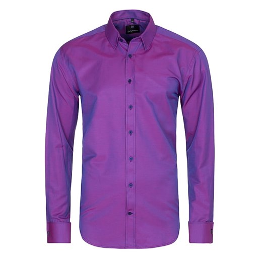 Koszula Salzburg Purple lux / mankiet zapinany na spinkę / slim fit