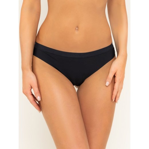 Calvin Klein Underwear Komplet 2 par stringów Dynamic Micro 000QD3695E Czarny