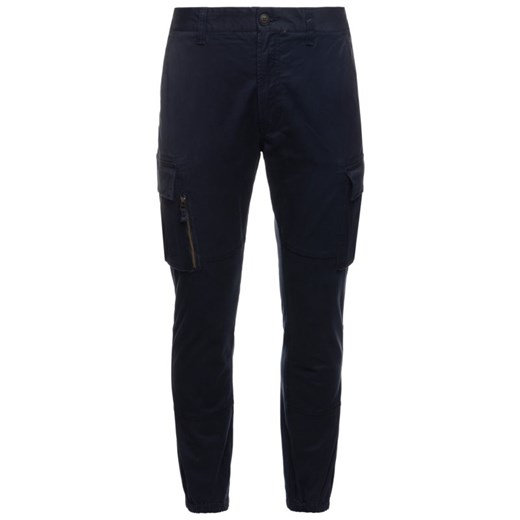 Spodnie męskie granatowe Superdry