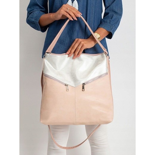 Shopper bag matowa bez dodatków duża 