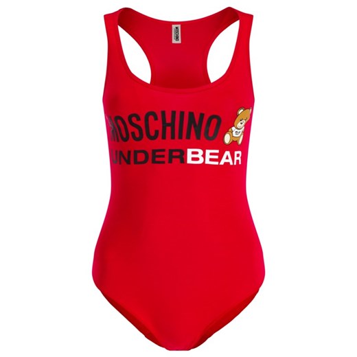Czerwone body damskie Moschino Underwear 