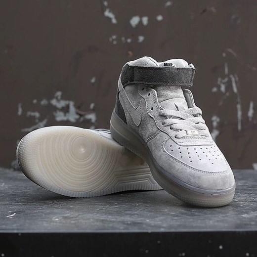 Buty sportowe męskie Nike air force szare sznurowane 