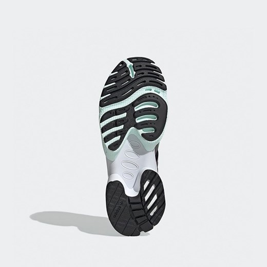 Adidas Originals sneakersy damskie sznurowane wielokolorowe na platformie sportowe bez wzorów 